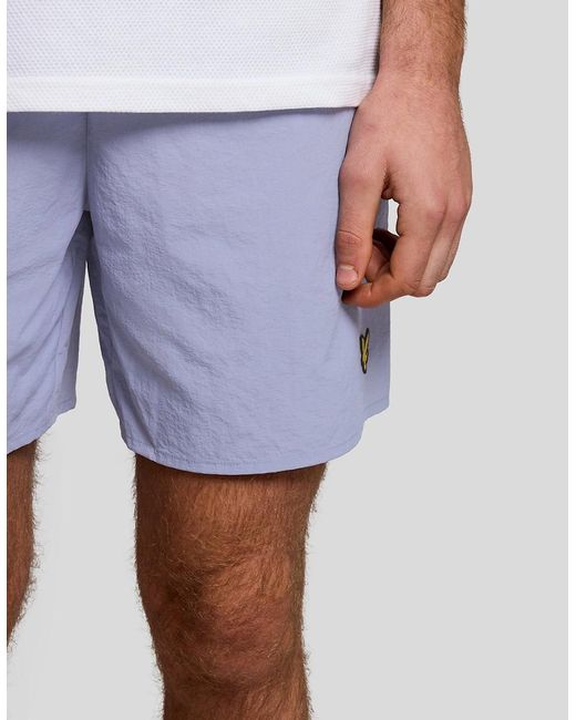 Lyle & Scott White Swim Shorts for men