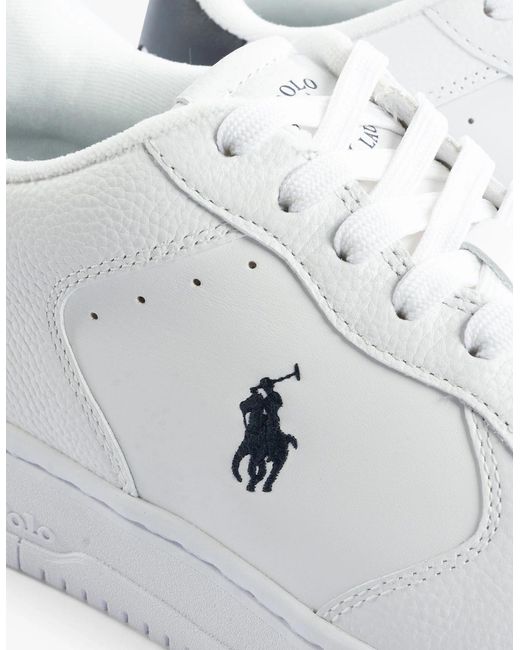 Polo Ralph Lauren White Masters Trainers for men