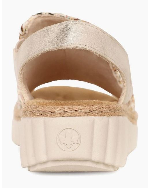 Rieker Natural Cuba Sandals