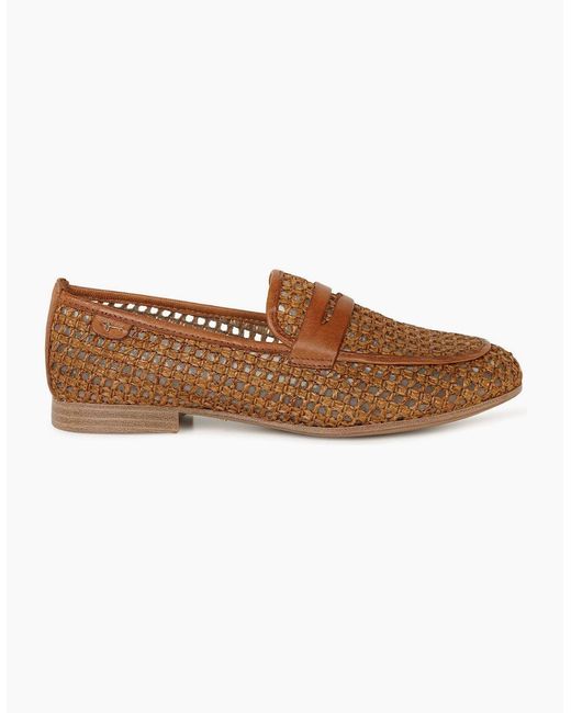 Tamaris Brown Chanty Loafers