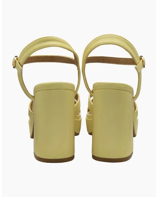 Ravel Metallic Farran Heeled Sandals