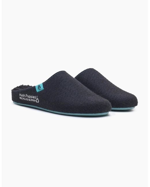 Hush Puppies Blue The Good Polyester Slippers for men