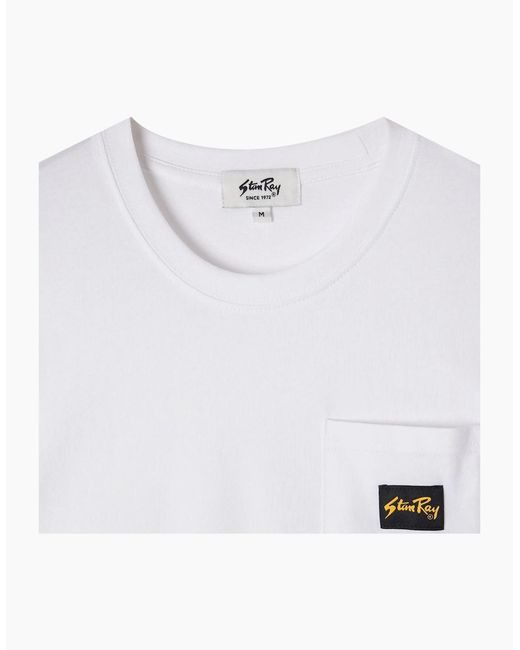 Stan Ray White Patch Pocket T-Shirt 2