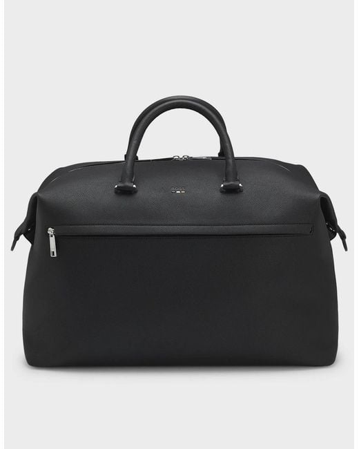 Boss Black Boss Ray Grainy Faux-Leather Holdall With Detachable Strap for men
