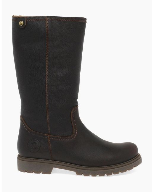 Panama Jack Black Bambina B82 Long Boots