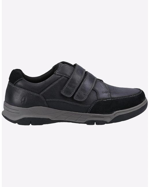 Hush Puppies Black Fabian Memory Foam Shoes for men