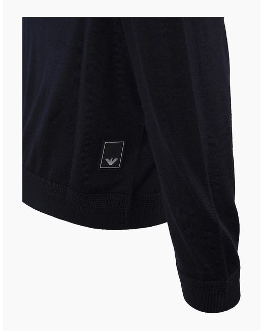 Emporio Armani Blue Travel Essential Sweatshirt for men