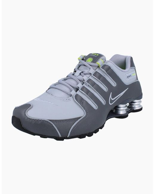 Nike Blue Shox Nz Running Trainers 378341 009 for men
