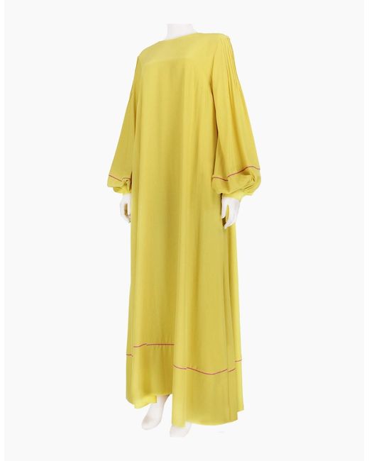 LAYEUR Yellow Dress