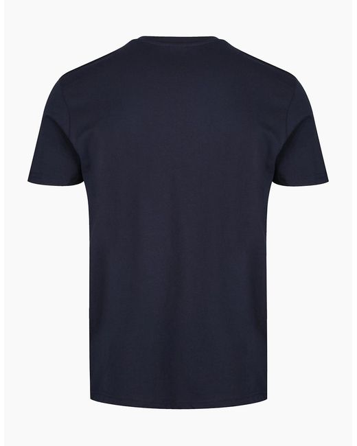 Alpha Industries Blue Limited Edition Mission To Mars Reflective T-Shirt for men