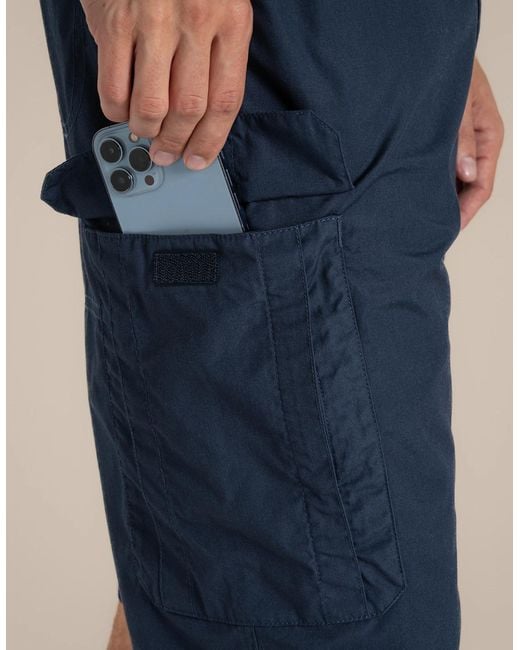 Craghoppers Blue Kiwi Long Shorts for men