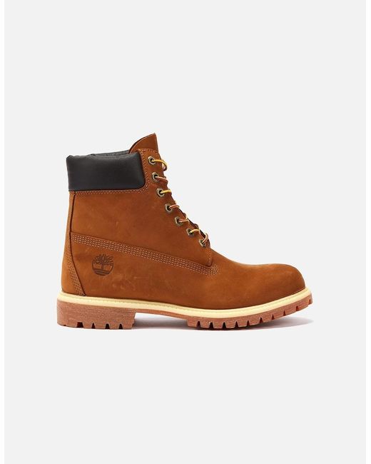 Timberland Brown 6 Inch Premium Rust Boots for men