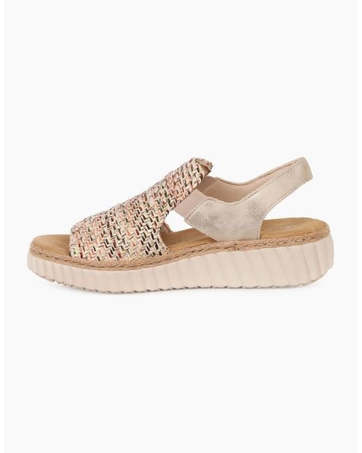 Rieker Natural Cuba Sandals