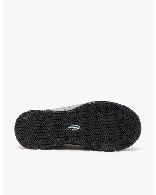 Skechers Black Work 77513Ec Flex Advantage for men