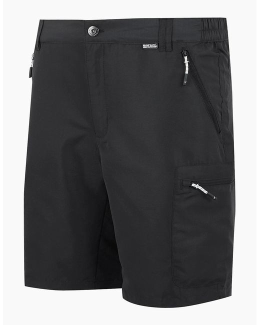 Regatta Black Leesville Iii Shorts for men