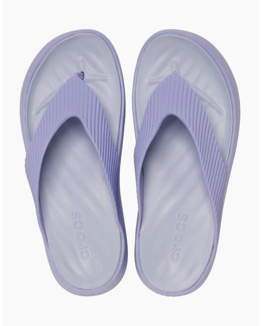 CROCSTM Blue Getaway Platform Synthetic Mystic Sandals