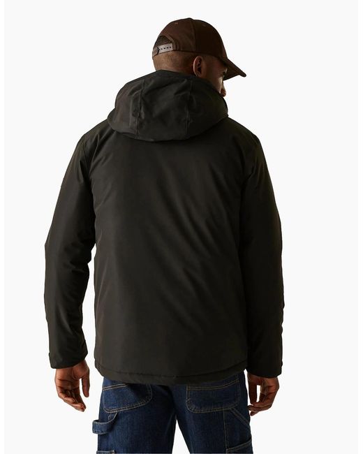 Regatta Black Sterlings Insulated Waterproof Jacket for men