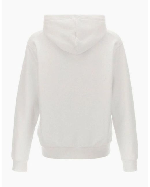 DSquared² White Horror Logo Hoodie for men