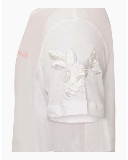 Replay White Label T Shirt