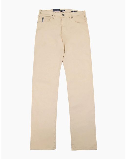 Armani Jeans Natural J21 Regular Fit Chinos for men