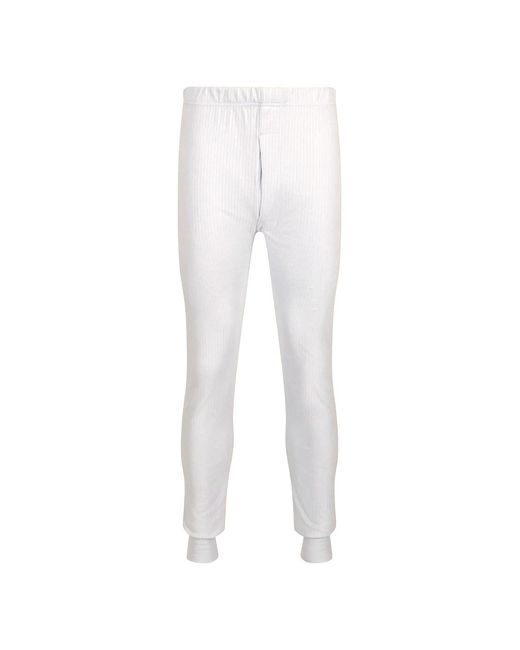 Regatta White Professional Thermal Bottoms for men