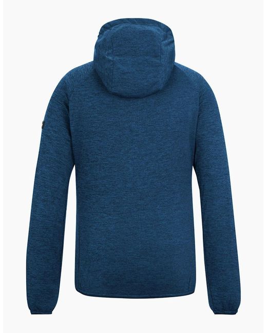 Regatta Blue Ladies Ferna Stretch Hooded Fleece Jacket