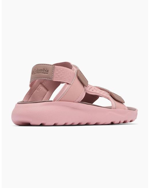 Columbia Pink Peakfreak Roam Polyester Eraser/Mocha Espadrilles
