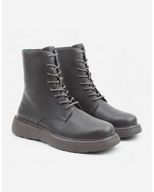 Heavenly Feet Black Fern Ankle Boots Chocolate