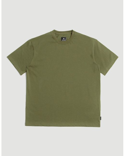 Snow Peak Green Snow Peak Back Printed Logo T-Shirt for men