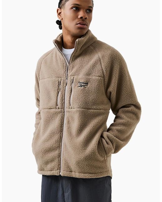 Reebok Brown Holworth Fleece for men