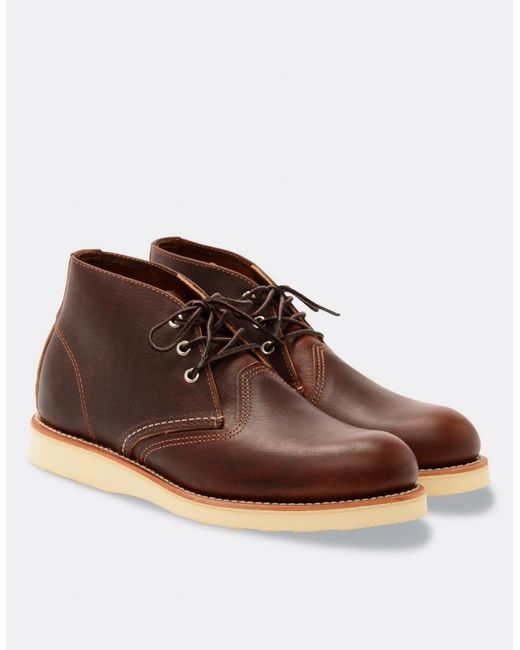 Red Wing Brown Chukka Boot for men