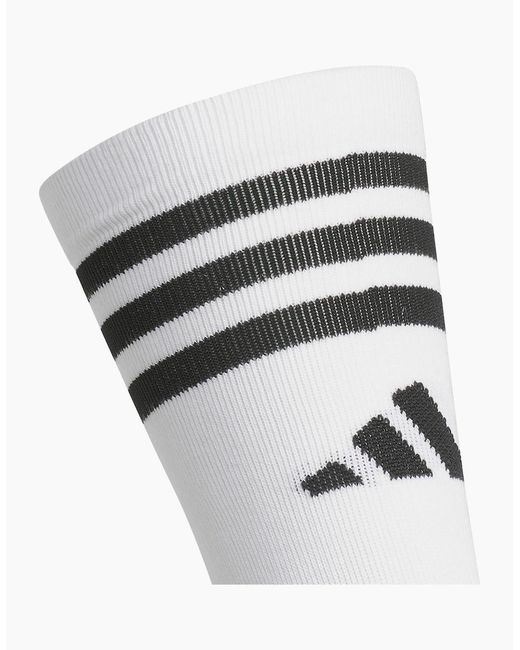 Adidas White Adult Crew Socks (Pack Of 3)