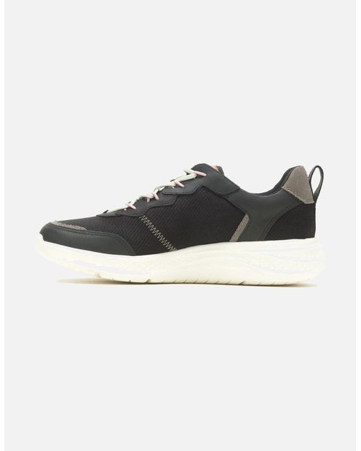 Hush Puppies Black Elevate Bungee Lace