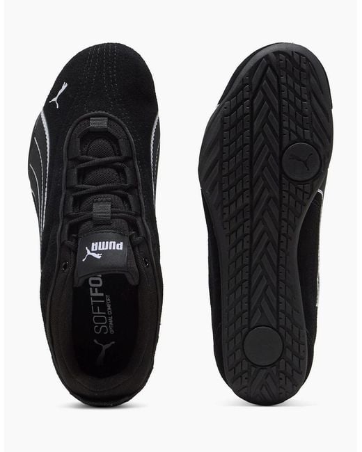 PUMA Black Catch Soleil Low Top Trainers