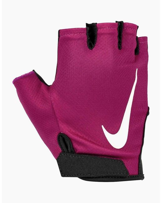 Nike Pink Ladies Gym Essential 2024 Fitness Fingerless Gloves