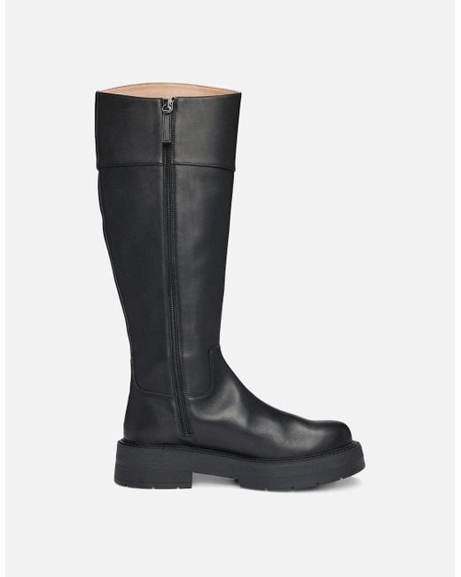 Boss Black Rebby Double B Monogram Knee Boots