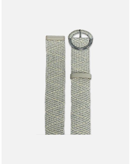 Nooki Design Gray Linda Woven Belt