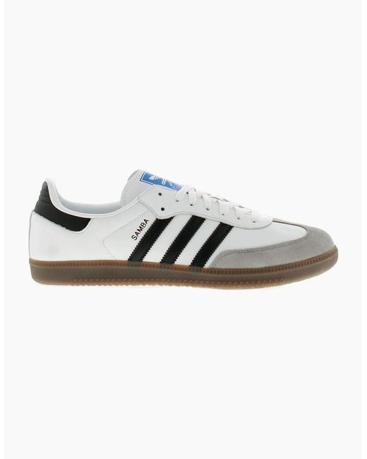 Adidas Originals Metallic Trainers Samba Og Leather Lace Up Uk Size for men