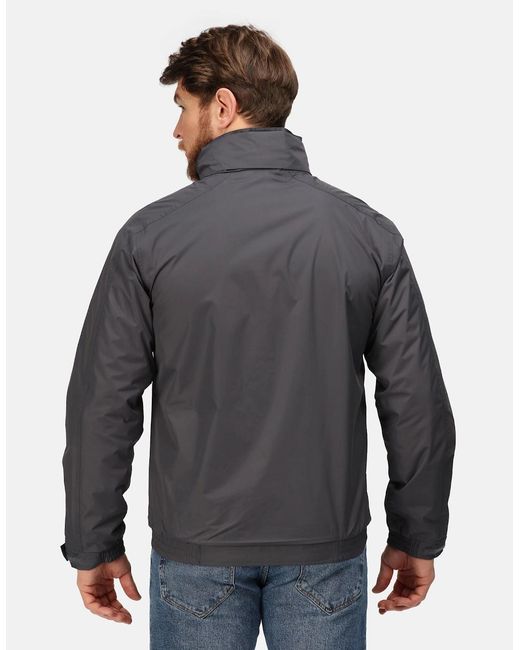 Regatta Gray Dover Waterproof Windproof Jacket for men