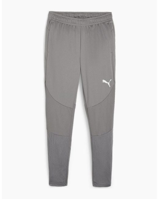 PUMA Gray Teamfinal Performance Tracksuit Bottoms for men
