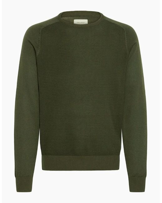 Blend Green Pullover Big & Tall Sweatshirt for men