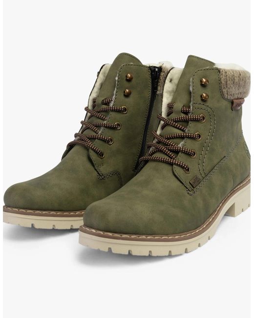 Rieker Green Y9118-54 Boots