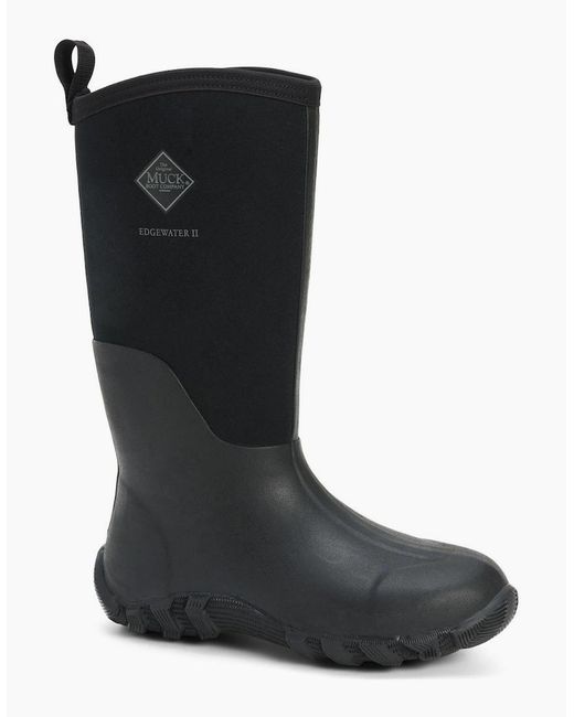Muck Boot Black Edgewater Ii Multi Purpose Boots