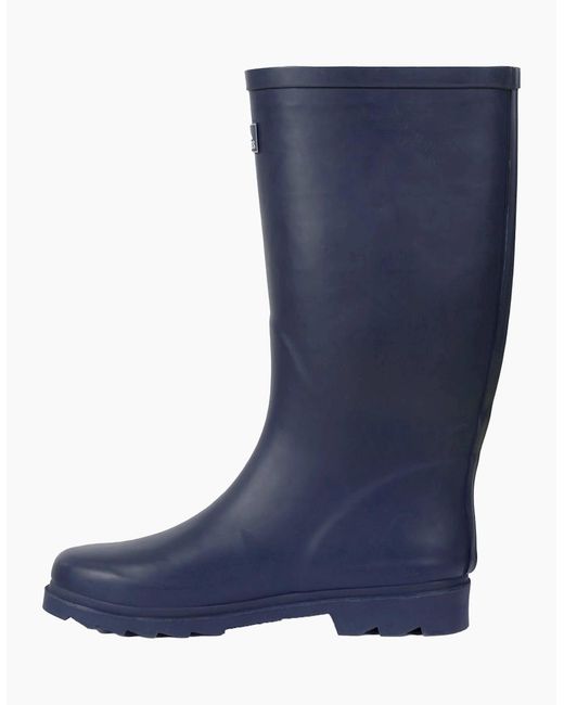 Trespass Blue Recon X Waterproof Rubber Wellington Boots for men