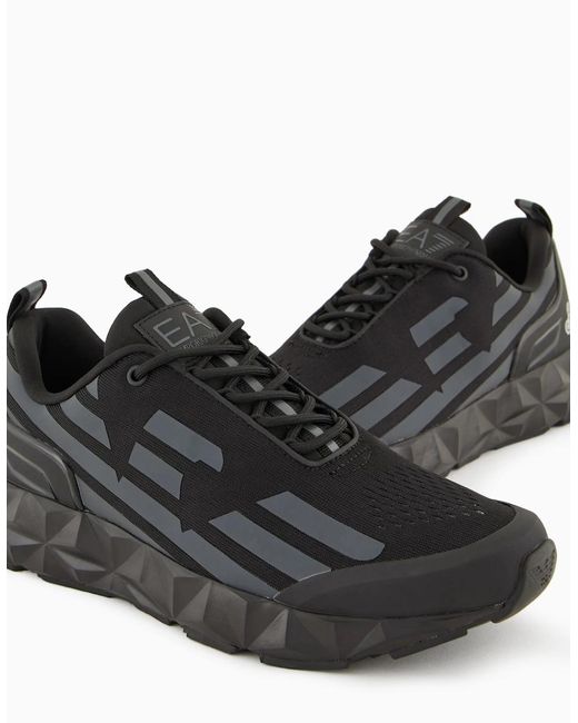 EA7 Black Ultimate C2 Kombat Sneaker for men