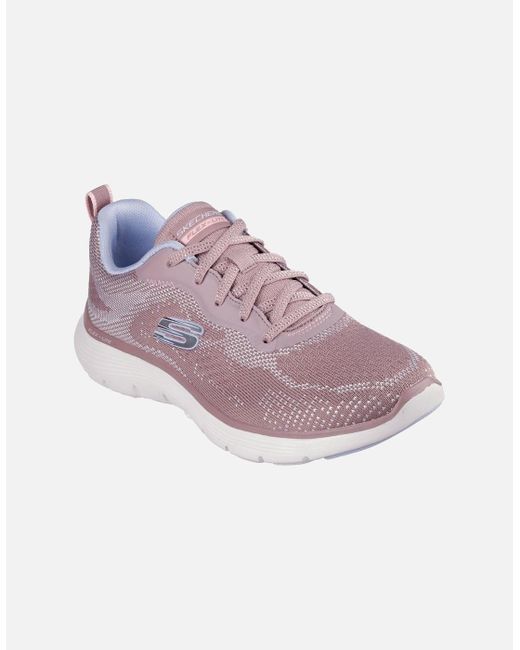 Skechers Purple Ladies Flex Appeal 5.0