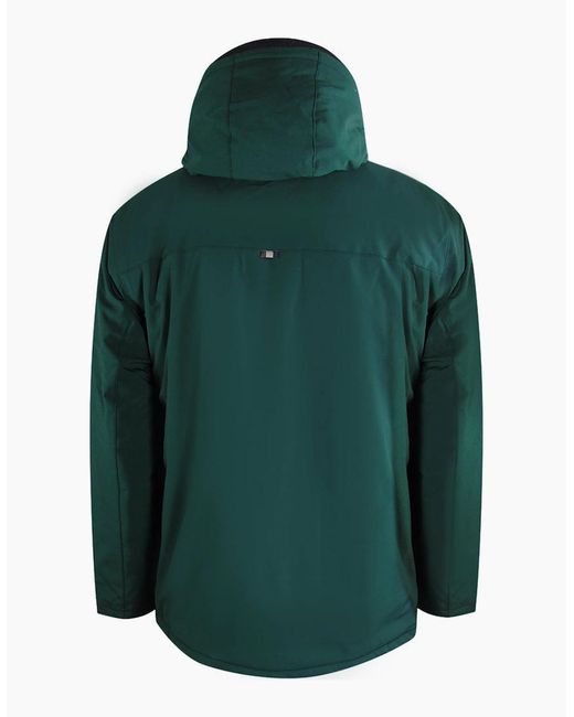 Aquascutum Green Activehellid Parka Hunter Jacket for men