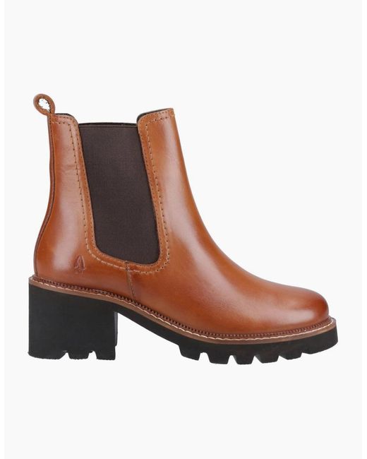 Hush Puppies Brown Gaia Chelsea Boots