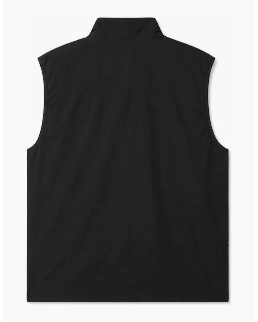 Snow Peak Black Snow Peak Utility Vest Gilet for men