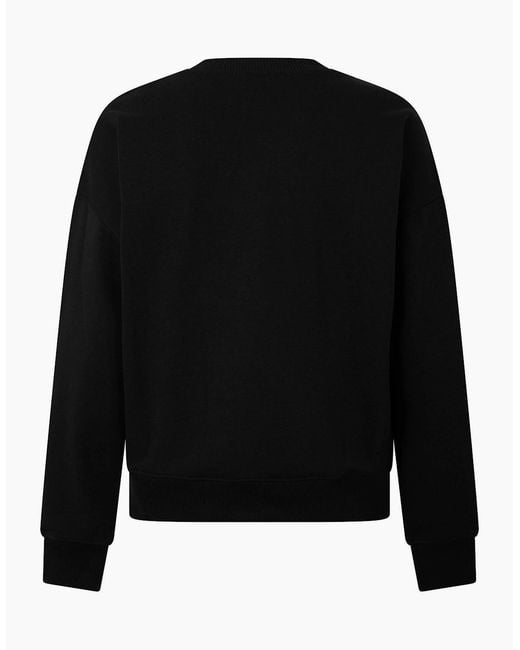 DIESEL Black S Rob R2 Crew Neck Sweatshirt for men